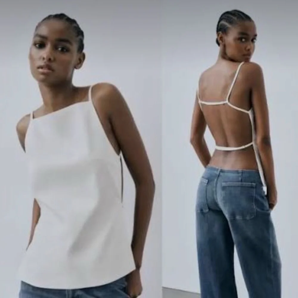 NEW ZARA BLOGGER FAV Strappy Backless Top size L and XL
🚨NO DISCOUNT ON THIS TOP - Picture 15 of 16